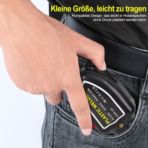 Schweißgerät Auto Kunststoff Reparatur Set Schweißen 200 Klammer KFZ Stoßstange - Bild 8 von 18