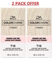 WELLA T18TONER - HAIR TONER - NEW LOOK PACKAGING 💥2 PACK OFFER💥
