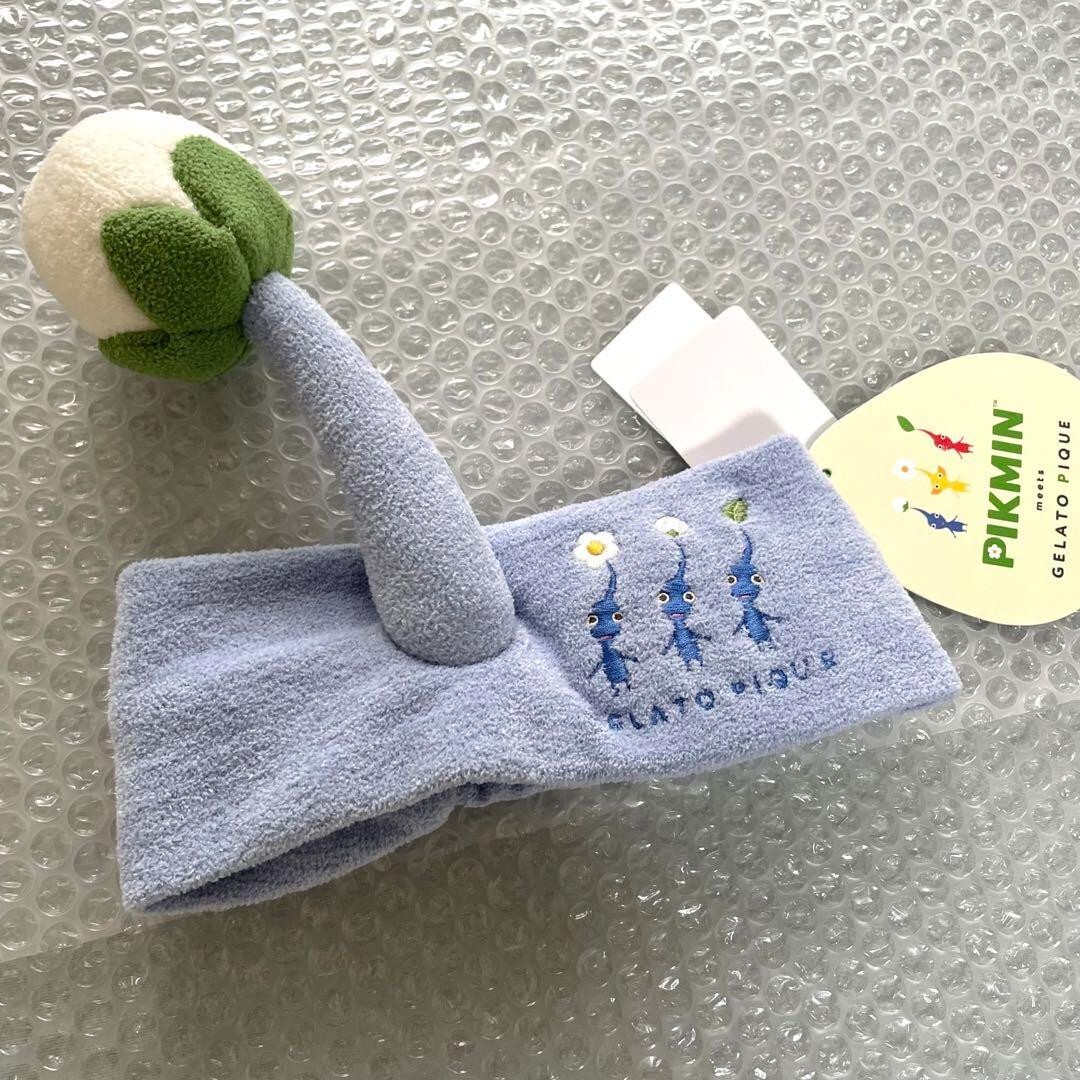 PIKMIN meets GELATO PIQUE Hair Band Blue NEW from Japan