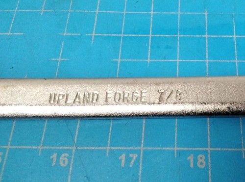 Upland Forge Combination Wrench 7/8" - Picture 3 of 3