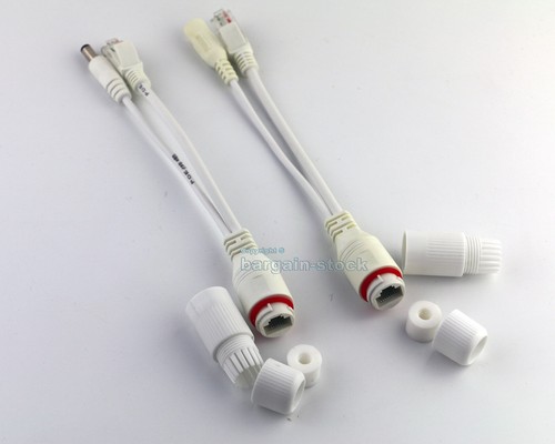 10PCS Waterproof POE Adapter Power Over Ethernet Injector Splitter 12V 24V 2A - Picture 4 of 4