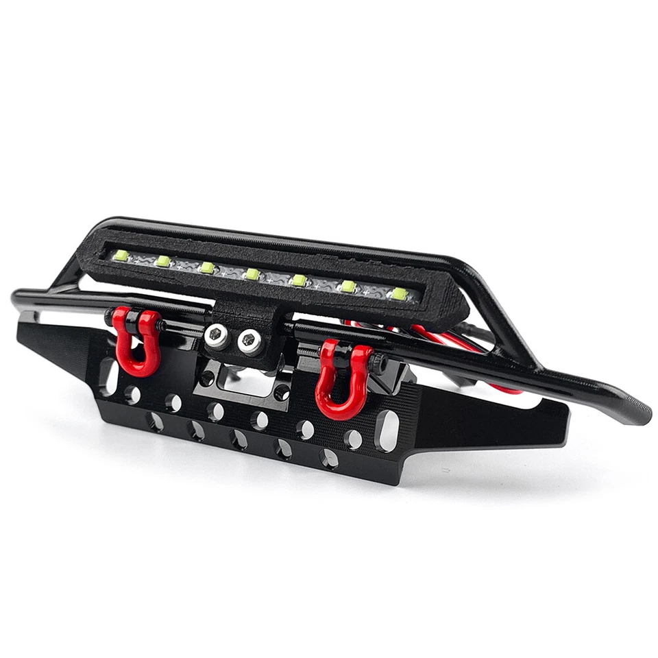 Aluminum Front Rear Bumper Upgrades for TRX4M Bronco 1/18th RC Crawler Truck Car - Image 3 of 4