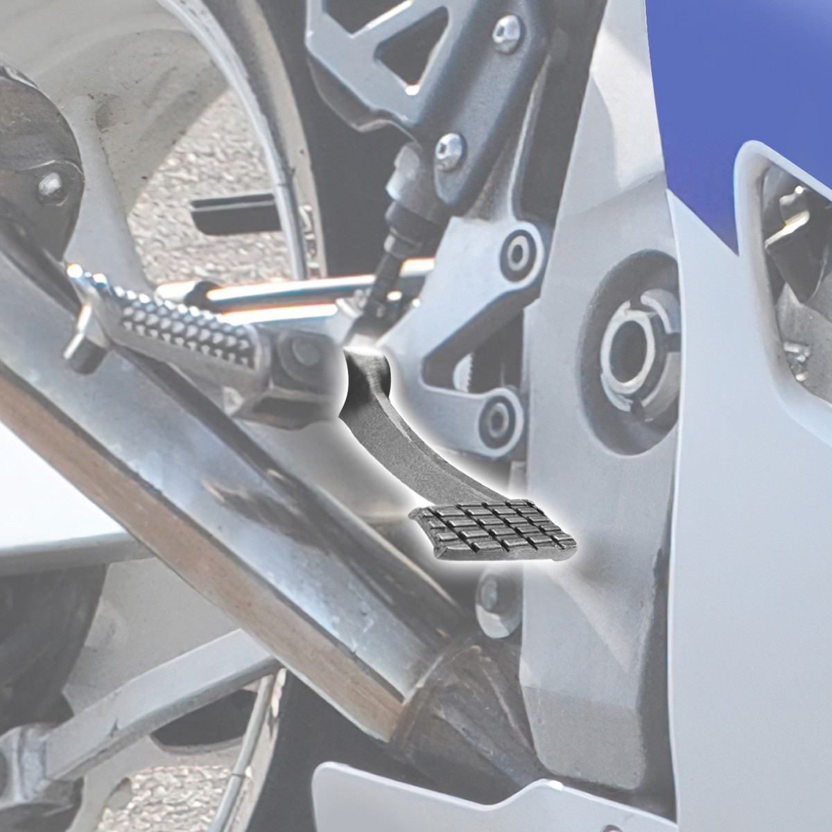 Las Mejores Ofertas En Palanca De Pie De Moto Vínculos Almohadillas Para Suzuki | EBay