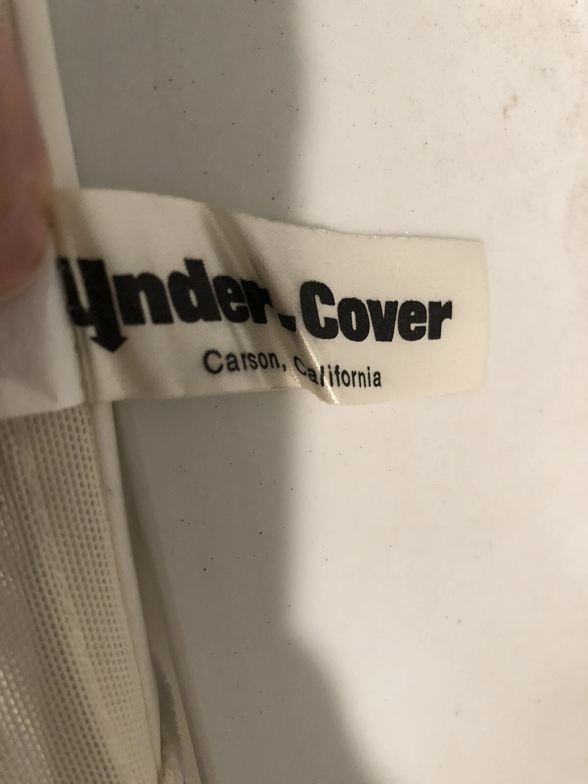 UNDERCOVER Abito da sposa vintage sotto copertura sottoveste crinolina taglia 11 rockabilly pin up