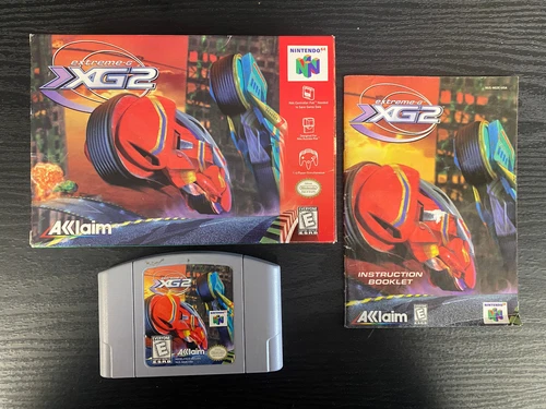 Extreme-G 2 Nintendo 64 N64 Complete In Box CIB Near Mint PU