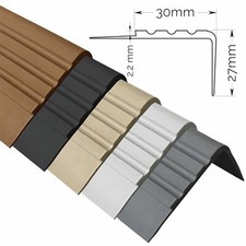 Stair Non Slip Nosing Rubber Angle Step Edge PVC