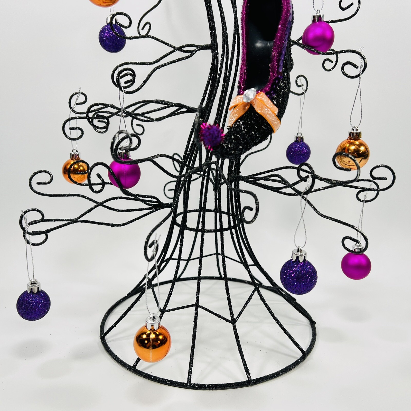 Pier 1 Imports Halloween Tree Glitter Metal RETIRED & RARE 25” Tall eBay