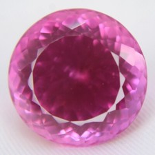 22.50 CT Natürlich Loser Edelsteine Pink Beryll Brillant Rund Schliff Certified