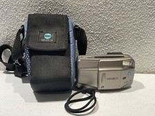 Minolta Vectis 30 IX-Date APS Film Camera Zoom 30-90mm With Case Tested X1