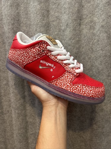 Stingwater x Nike SB Dunk Low “Magic Mushroom” - Men’s Size 9.5 - Picture 7 of 24