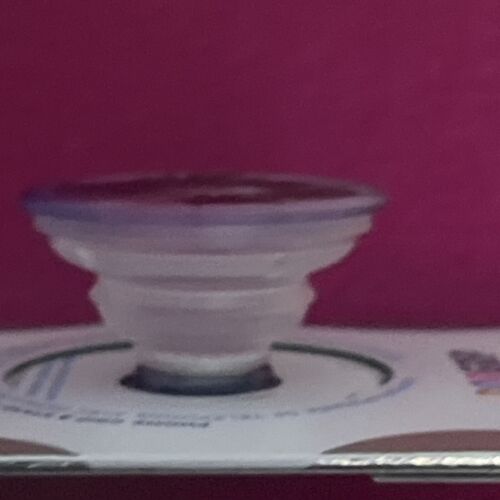 New PopSockets PopGrip Swap Top Phone Grip Stand Translucent Lavender Twilight - Picture 2 of 3