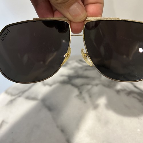 Vintage JANTZEN 1980s Aviator Sunset Mirrored Folding Sunglasses Taiwan ROC - Picture 5 of 13
