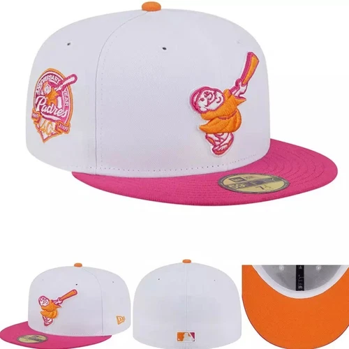 Neu San Diego Padres Baseball Ära Mütze 59FIFTY eng anliegende Mütze -5950-2 - Bild 21 von 44