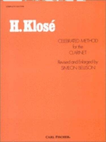Klose Method for Clarinet | eBay