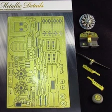 Beechcraft C-45 Big Edition (Detailing set for ICM model) 1:48 Resin, Photoetch