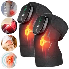 Heated Knee Massager Rechargeable Electric Massager for Knee Joint Pain Relief