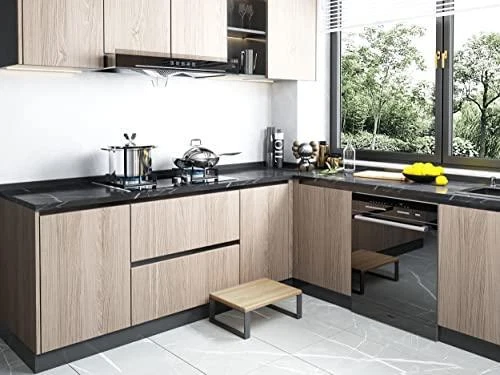 RORKEE Wood Step Stool with 350 Pounds Load Capacity Wooden Bedside Step Stool - Image 3 of 4