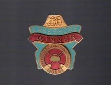 1988 Lakeshore, Ontario, Canada (WINNER International Trophy) Curling Club pin