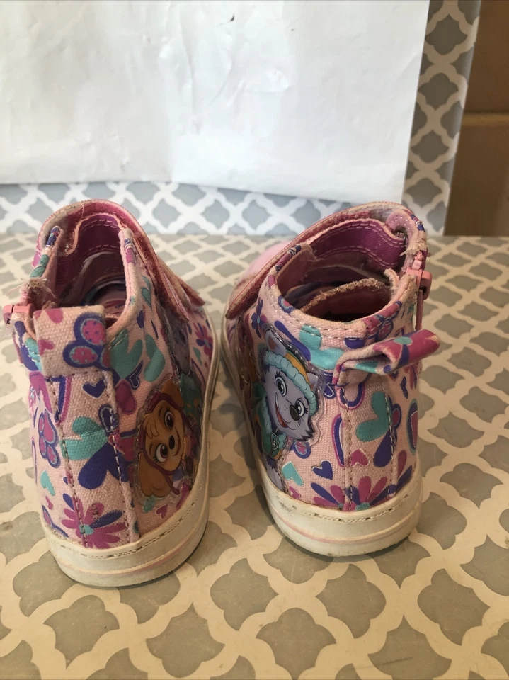 Zapatos altos Nickelodeon Paw Patrol Skye & Everest para niñas pequeñas talla 10 Foto 3 de 4