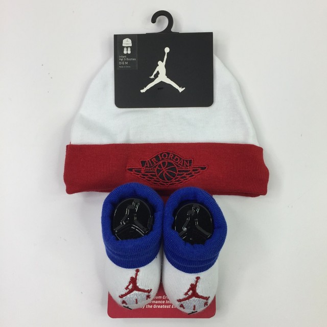 jordan baby hat and socks