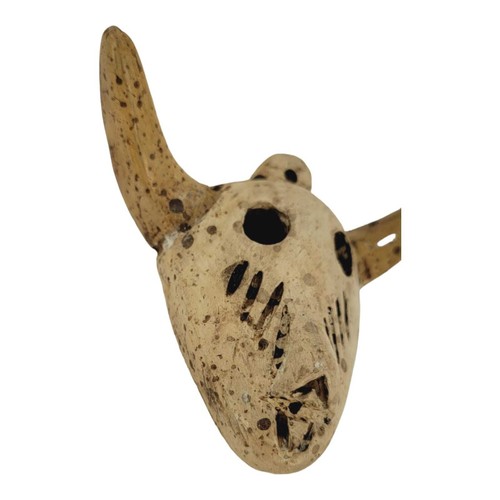 Silbato Calavera Toro, Flauta de Arcilla, Collar Calavera Toro, Silbato Azteca, Silbato Maya - Imagen 21 de 22