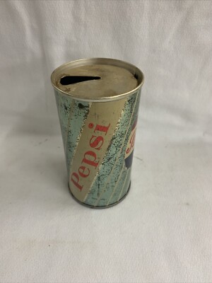 Rare Vintage 1960s Pepsi Cola Soda Pop Pull Top Can | eBay