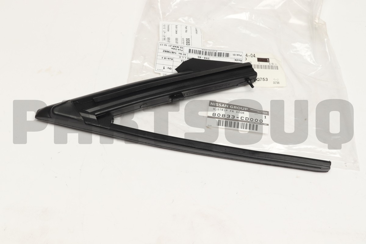 80833CD000 Genuine Nissan WSTRIP ASSY-FR 80833-CD000 | eBay 80833CD000 Genuine Nissan WSTRIP ASSY-FR 80833-CD000 | eBay