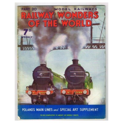 Railway Wonders Of The World Magazine No.20 mbox2177 Model Railways | eBay