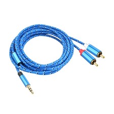 Stereo Cable 3.5mm to 2RCA Cable Cord for Sub...