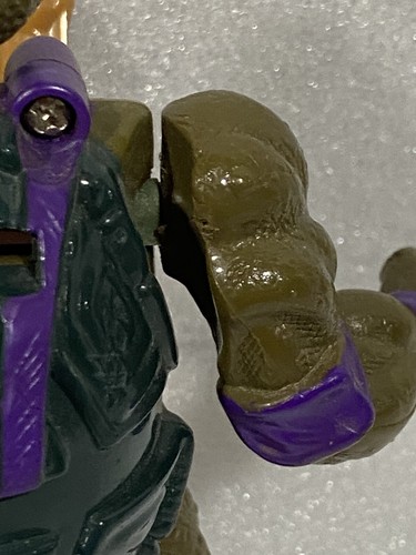 Vintage Teenage Mutant Ninja Turtles Pizza Tossin' Donatello w/1 pizza 1993 TMNT - Imagen 5 de 6