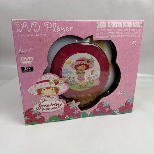 New 2005 Strawberry Shortcake CD/DVD Player - READ
