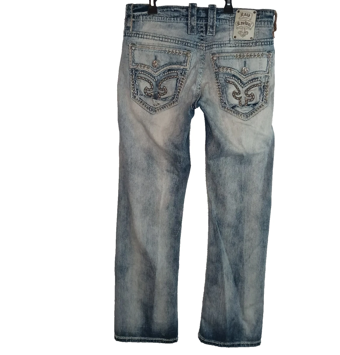 Rock Revival Regular 33 Size Jeans for Men for sale | eBay