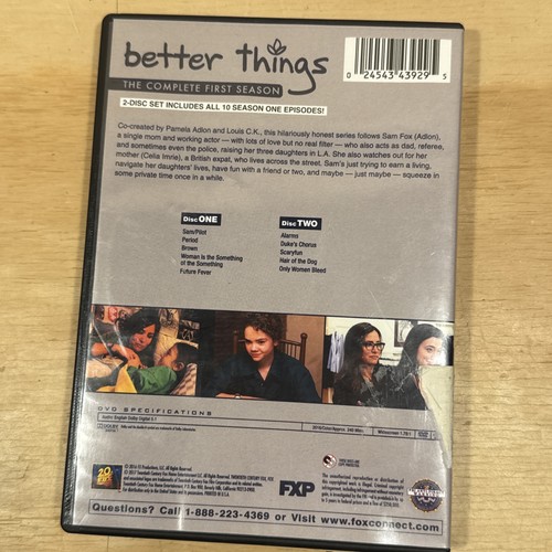 Better Things: the Complete First Season (DVD, 2016) - Picture 2 of 9