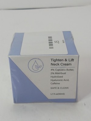 Neck Firming Cream Anti-Aging Tighten & Lift Neck Cream 1.7oz Cupuacu Butter