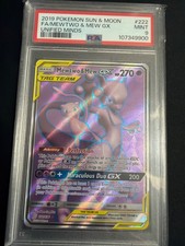 Mewtwo & Mew GX (Full Art) 222/236 Sm-Unified Minds Holo for sale