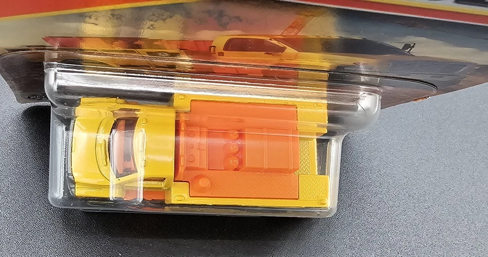 Matchbox 2025 GMC C3500 Utility Truck Lot (2) Yellow  New in Card - Image 3 of 4