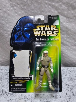 1997 Kenner Star Wars Power Of The Force Luke Skywalker In Hoth Gear