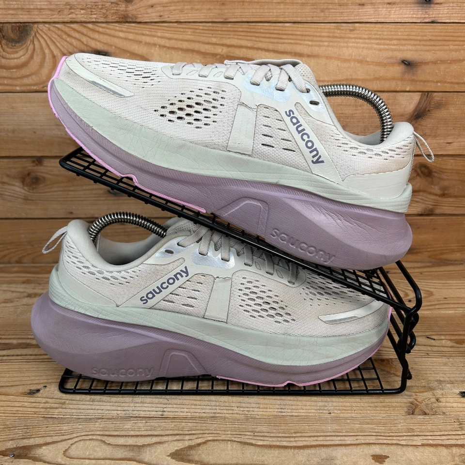 Saucony Trainers Womens Size UK 6 Guide 18 Purple Road Running Gym Shoes - Image 2 of 4