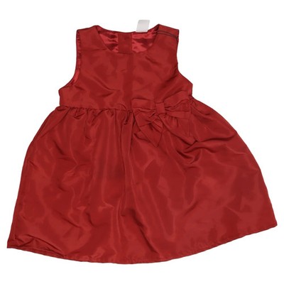 H&M, Kleid, Größe: 86, Rot, Polyester, Einfarbig, Mädchen #GgN