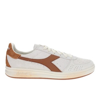diadora B.Elite Ascesa Lace Up  Mens Brown, Off White Sneakers Casual Shoes 1815
