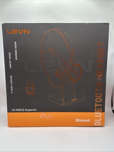Levn LE-HS013 Superior Czarny bezprzewodowy zestaw słuchawkowy Bluetooth z redukcją szumów AI - Zdjęcie 8 z 14