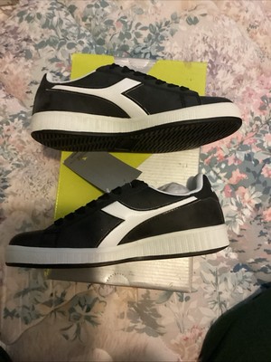 Diadora Game P Black White Sneaker Unisex - 4.5 men s -  6 women s 