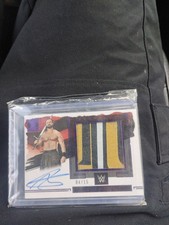2023 Panini Impeccable WWE Drew McIntyre Auto Patch 04/15 Elegance Memorabilia