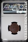 Mexico: 1915 Three Centavos- Oaxaca- NGC AU 55 BN- Corded Edge #SLA1089 — photo 2