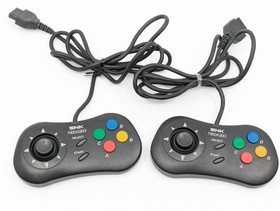 Neo Geo CD CD-T01 Console SNK w/ 2 Controller 2 Games New Laser Tested Japan