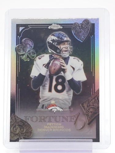 2025 Topps Chrome Peyton Manning Refractor (RAW)