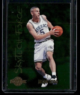 1994-95 SkyBox Premium #SF11 Jason Kidd SkyTech Force