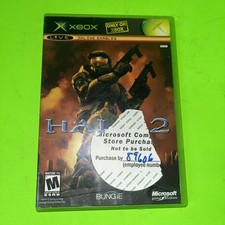 Halo 2 Microsoft Xbox, 2004 CIB with Unused Xbox Live Trial