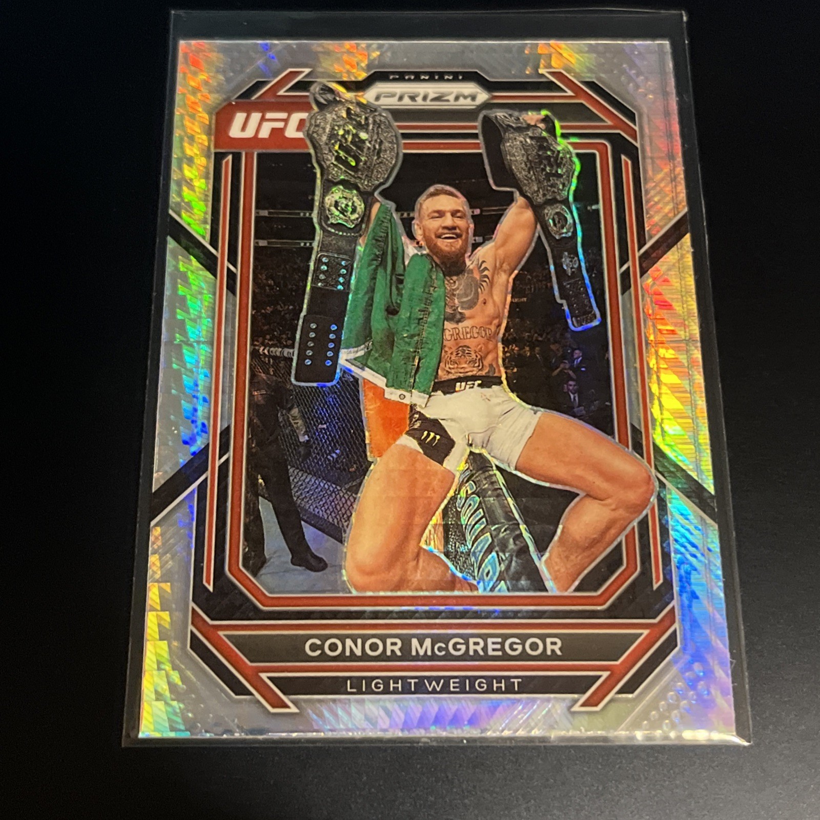 2023 Panini Prizm UFC Conor McGregor Hyper Prizm SP #125 (Z1)