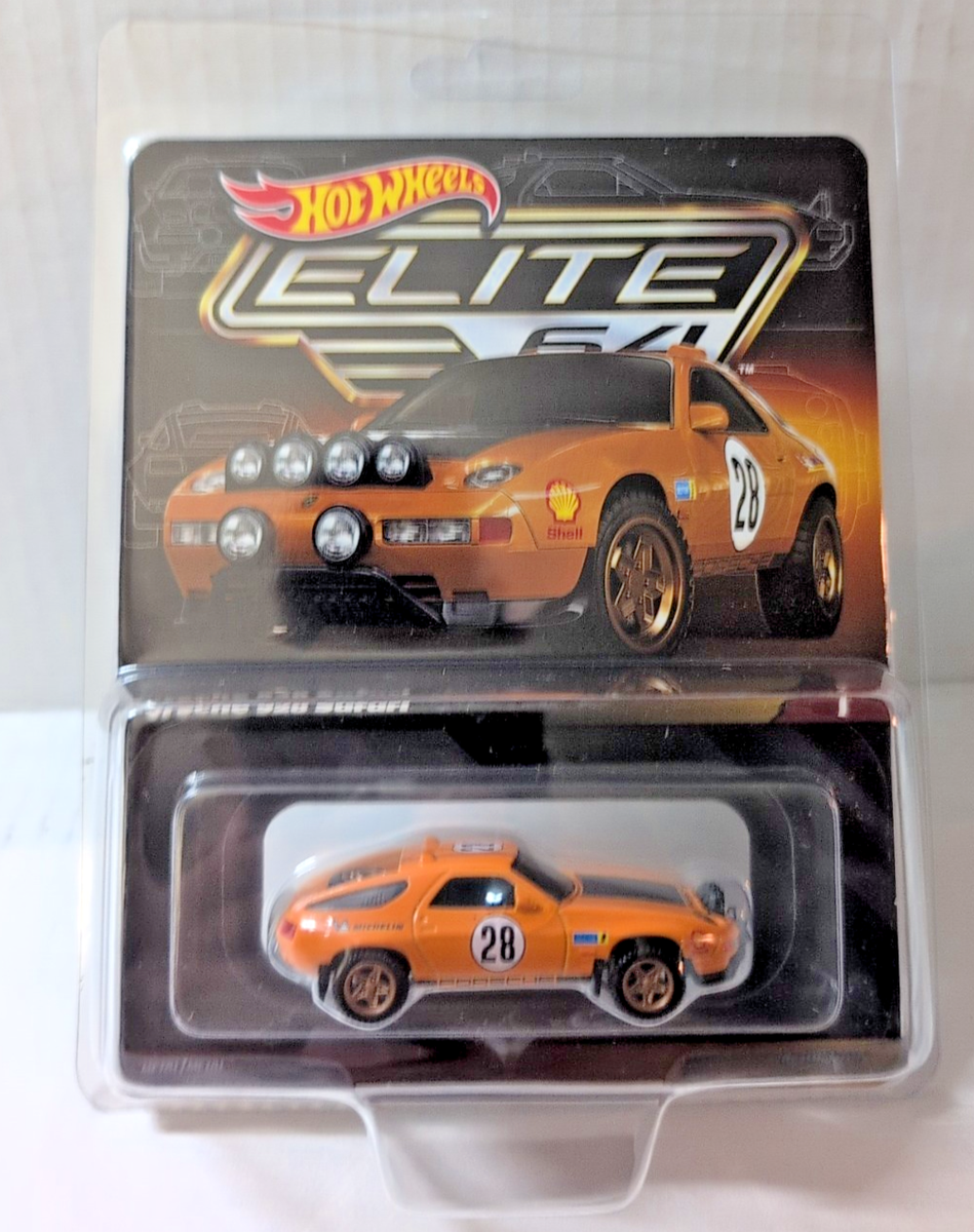 Hot Wheels Elite 64 Porsche 928 Safari Real Riders Mattel